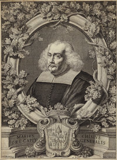 Porträtt av Don Mario Chigi av Giovanni Maria Morandi