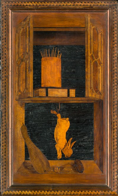 Lignaean Canonical Choir, inlagd av Giovanni Maria Platina 1484, Superior Stall av Giovanni Maria Platina