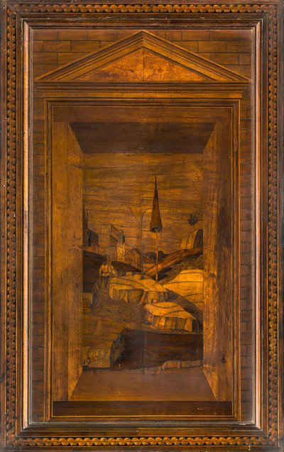 Lignaean Canonical Choir, inlagd av Giovanni Maria Platina 1484, Superior Stall av Giovanni Maria Platina