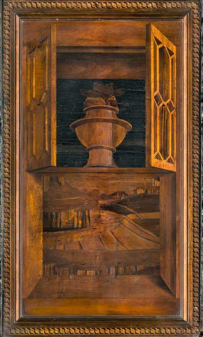 Lignaean Canonical Choir, inlagd av Giovanni Maria Platina 1484, Superior Stall av Giovanni Maria Platina