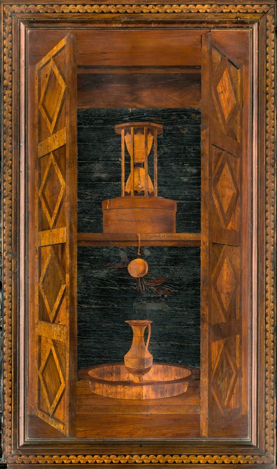 Lignaean Canonical Choir, inlagd av Giovanni Maria Platina 1484, Superior Stall av Giovanni Maria Platina