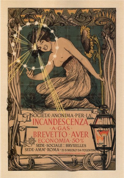 Glow company, 1895 av Giovanni Mataloni