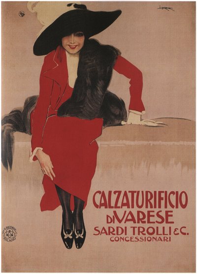 Sardi Trolli Shoes, 1897 av Giovanni Mataloni