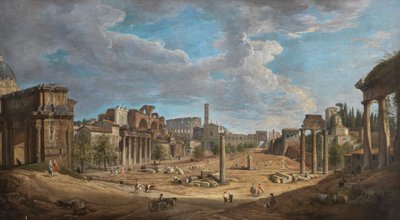 Giovanni Paolo Pannini Forum i Rom av Giovanni Paolo Panini