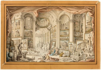 Antika Rom av Giovanni Paolo Panini