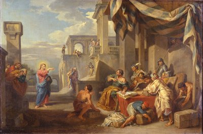 Den helige Matteus kallelse av Giovanni Paolo Panini