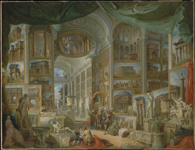 Antikens Rom, 1757 av Giovanni Paolo Pannini