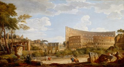 Utsikt över Colosseum av Giovanni Paolo Pannini