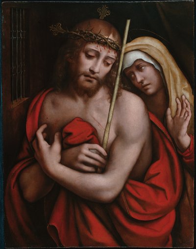 Kristus krönt med törnen, efter 1521 (olja på panel) av Giovanni Pietro Rizzoli Giampietrino