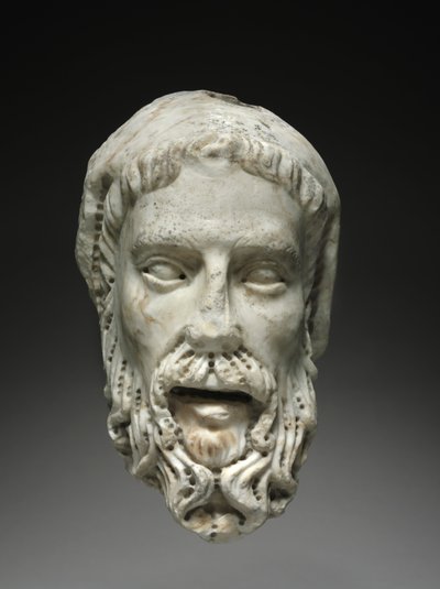 Chef för en profet, ca 1300-1325 av Giovanni Pisano