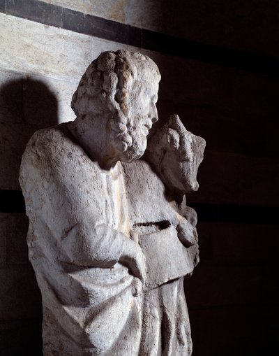 Evangelisten Luke (marmorskulptur, ca 1306) av Giovanni Pisano
