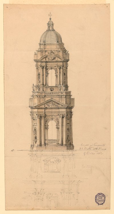 Klocktorn av Giovanni Pividor