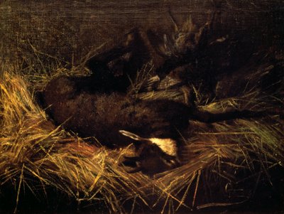 Död sämskskinn av Giovanni Segantini