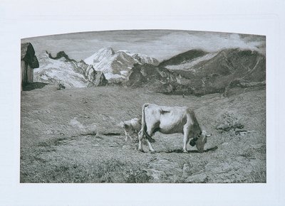 vårbete av Giovanni Segantini