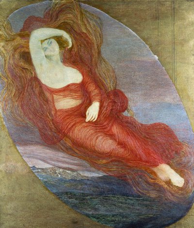 Kärleksgudinna av Giovanni Segantini