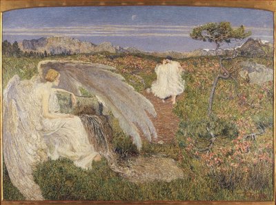 Italien, kärlek vid livets källa av Giovanni Segantini