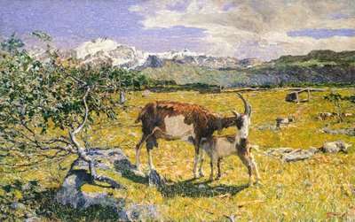 Alperna i maj av Giovanni Segantini (1858-1899) av Giovanni Segantini