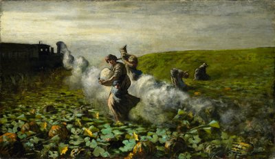 Pumpaskörden av Giovanni Segantini