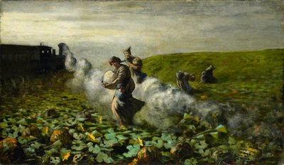 Pumpaskörden, 1897 av Giovanni Segantini