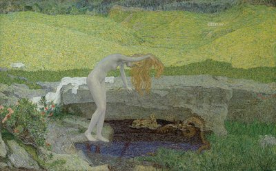 Fåfänga Ondskans källa av Giovanni Segantini