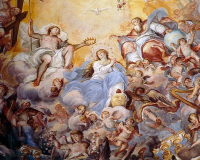 Jungfruns kröning, 1725 av Giovanni Tuccari