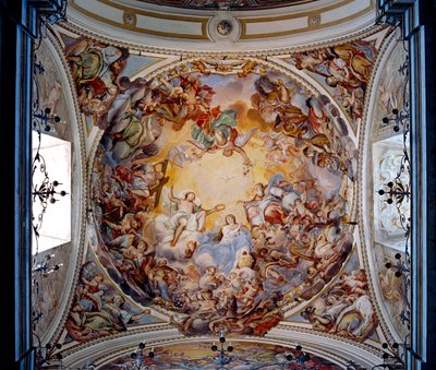 Jungfruns kröning, 1725 av Giovanni Tuccari