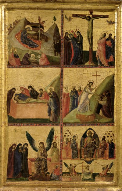 Scener från passionen av Giovanni da Rimini