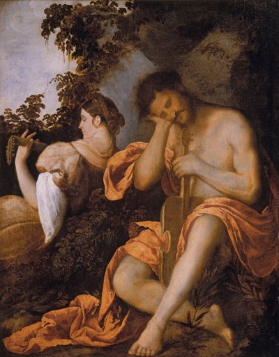 Musikerna, ca. 1520. av Giovanni de Busi Cariani