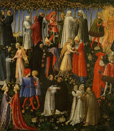 Paradiset, 1445. av Giovanni di Paolo