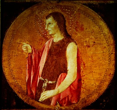 St John av Giovanni di Paolo di Grazia