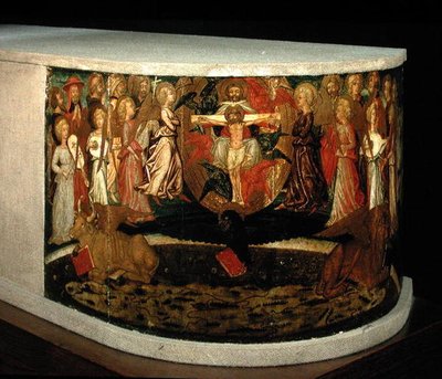 Triumph of Eternity, inspirerad av Triumphs by Petrarch (1304-74) av Giovanni di Ser Giovanni Scheggia