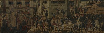 Belägring av Kartago och kontinenten av Scipio, c.1460 av Giovanni the younger Guidi