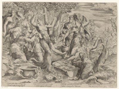 Adonis födelse av Girolamo Fagiuoli (attributed to)