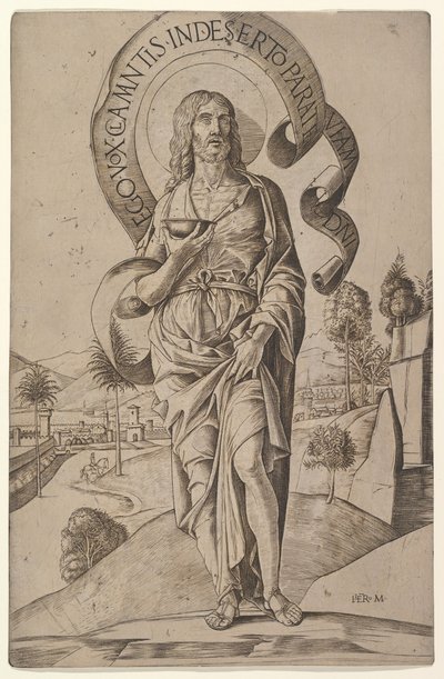Johannes Döparen, 1500-1506. av Girolamo Mocetto
