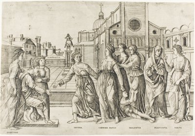 Apelles förtal av Girolamo Mocetto