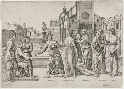 Apelles förtal av Girolamo Mocetto
