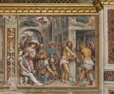 Central Ave, Fifth South Span, Flagellation of Christ, Girolamo Romanino av Girolamo Romanino