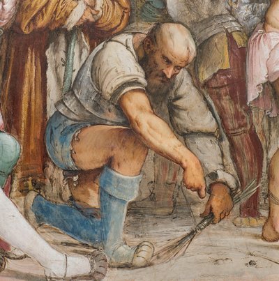 Central Ave, Fifth South Span, Flagellation of Christ, Jerome Romanino av Girolamo Romanino