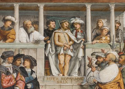 Central Nave, Fourth South Span, Ecce Homo, Girolamo Romanino av Girolamo Romanino