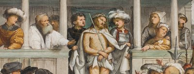 Central Nave, Fourth South Span, Ecce Homo, Girolamo Romanino av Girolamo Romanino