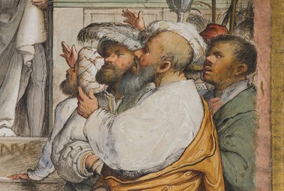 Central Nave, Fourth South Span, Ecce Homo, Girolamo Romanino av Girolamo Romanino