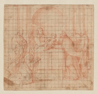 Presentationen i templet av Girolamo da Santacroce
