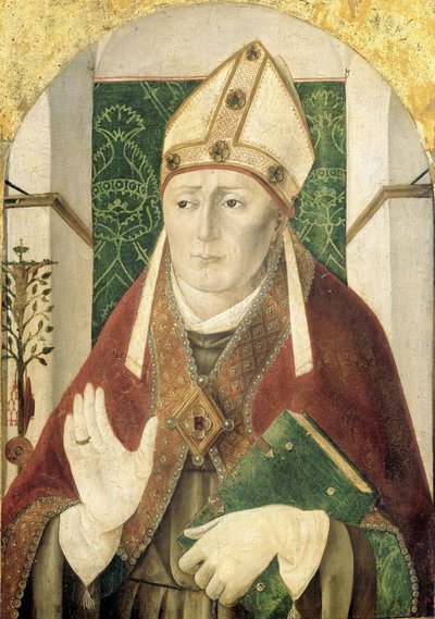 St Bonaventure av Girolamo da Treviso the Elder