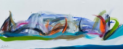 Así comenzó (målning) av Gisela Gaffoglio