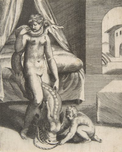 Neptunus och Melanthe, från 