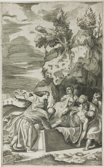 Gravläggningen av Giulio Bonasone