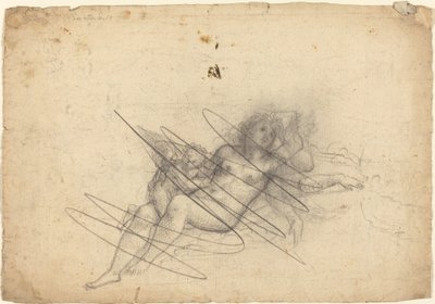 Venus och Amor av Giulio Campi