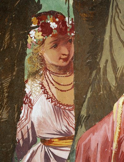 Nymph Amaryllis kröntes till vinnare av kisstävling av Giulio Carpioni