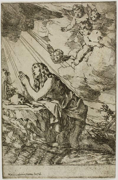 Magdalena av Giulio Carpioni