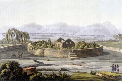 Porteresse Inca - i "" Den antika och moderna kostymen"" av Giulio Ferrario
